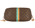My LV Heritage Neverfull MM, top view